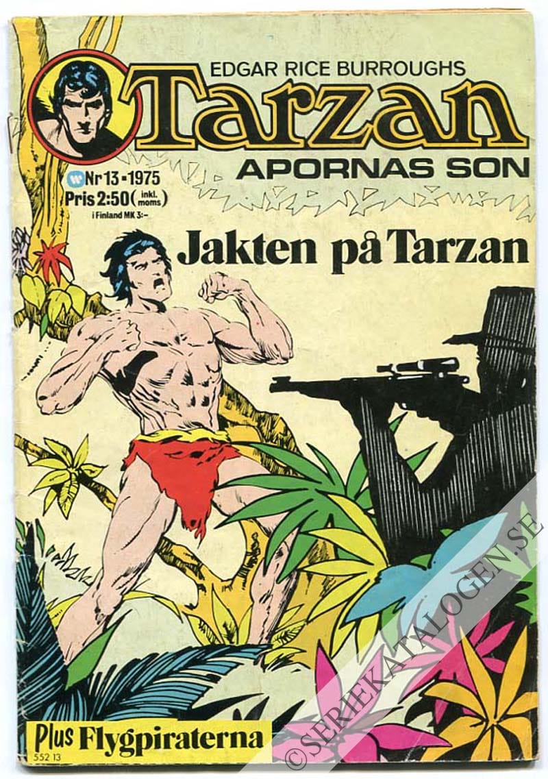 Framsida på Tarzan #13 (1975)