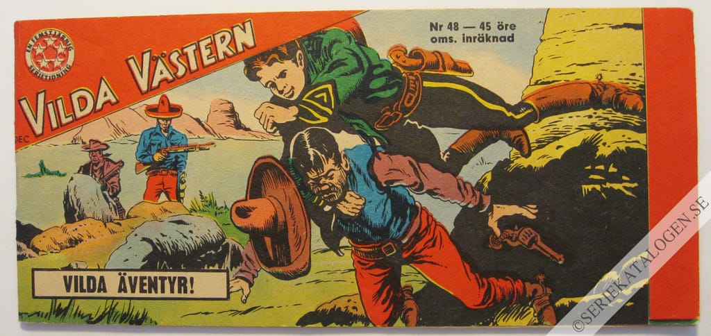 Framsida på Vilda Västern #48 (1966)