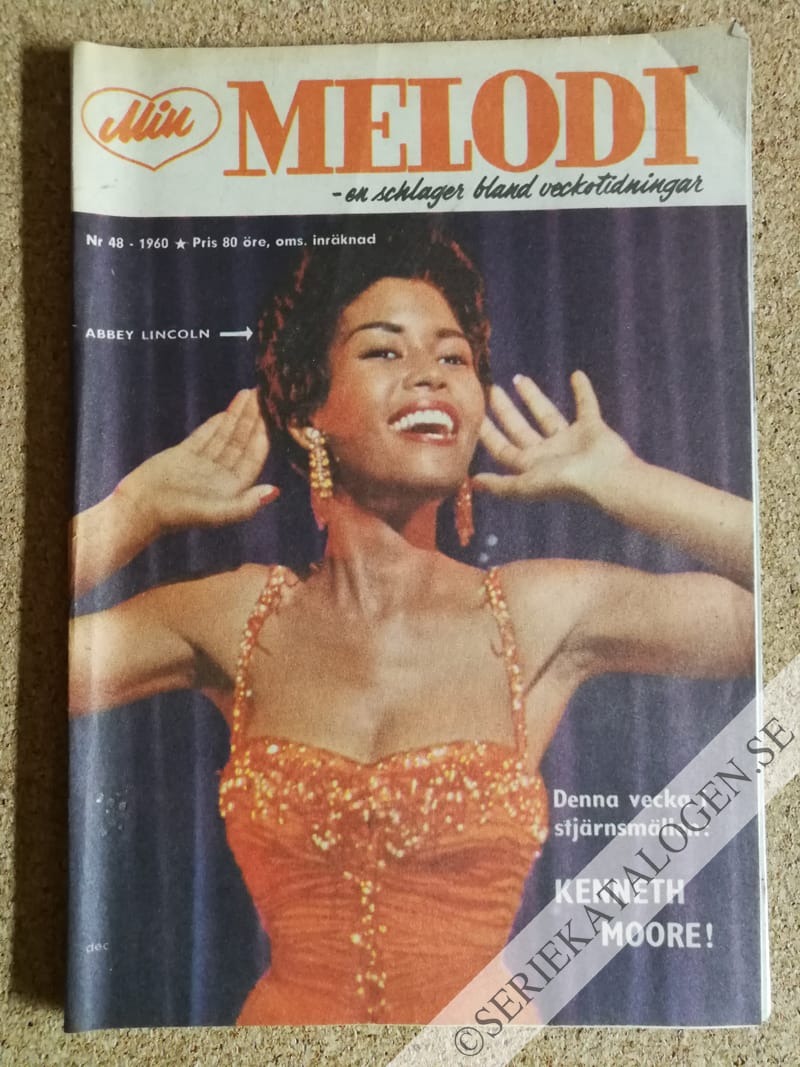Framsida på Min melodi #48 (1960)