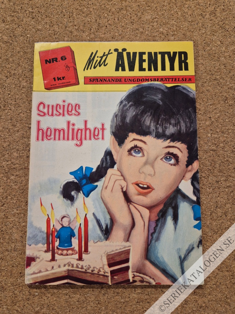 Framsida på Mitt äventyr Susies hemlighet (1967)