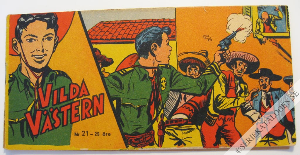 Framsida på Vilda Västern #21 (1957)