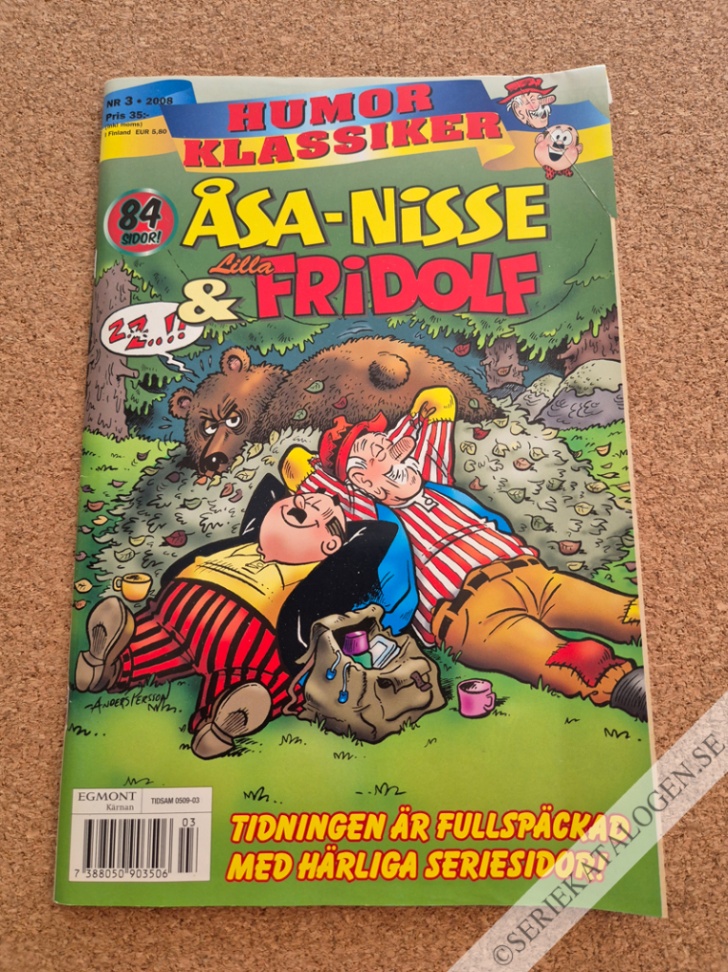 Framsida på Humorklassiker #3 (2008)