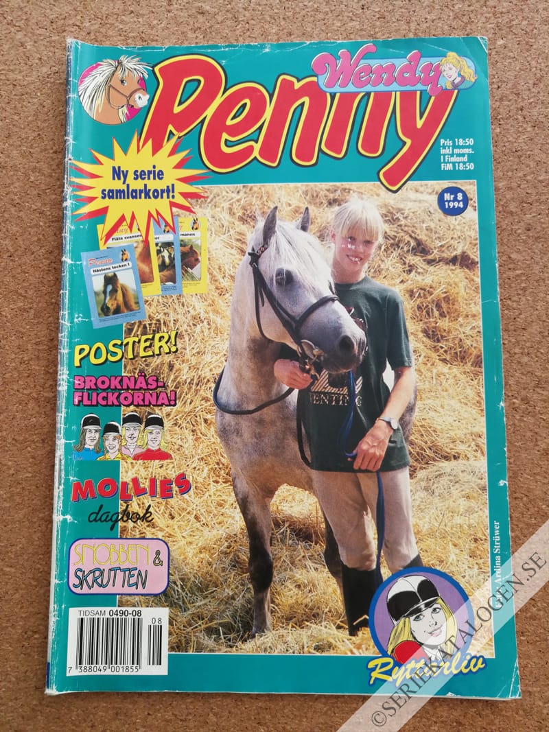 Framsida på Penny #8 (1994)