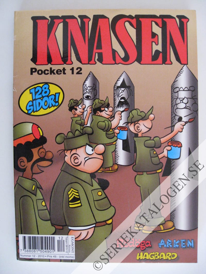 Framsida på Knasen pocket #12 (2010)