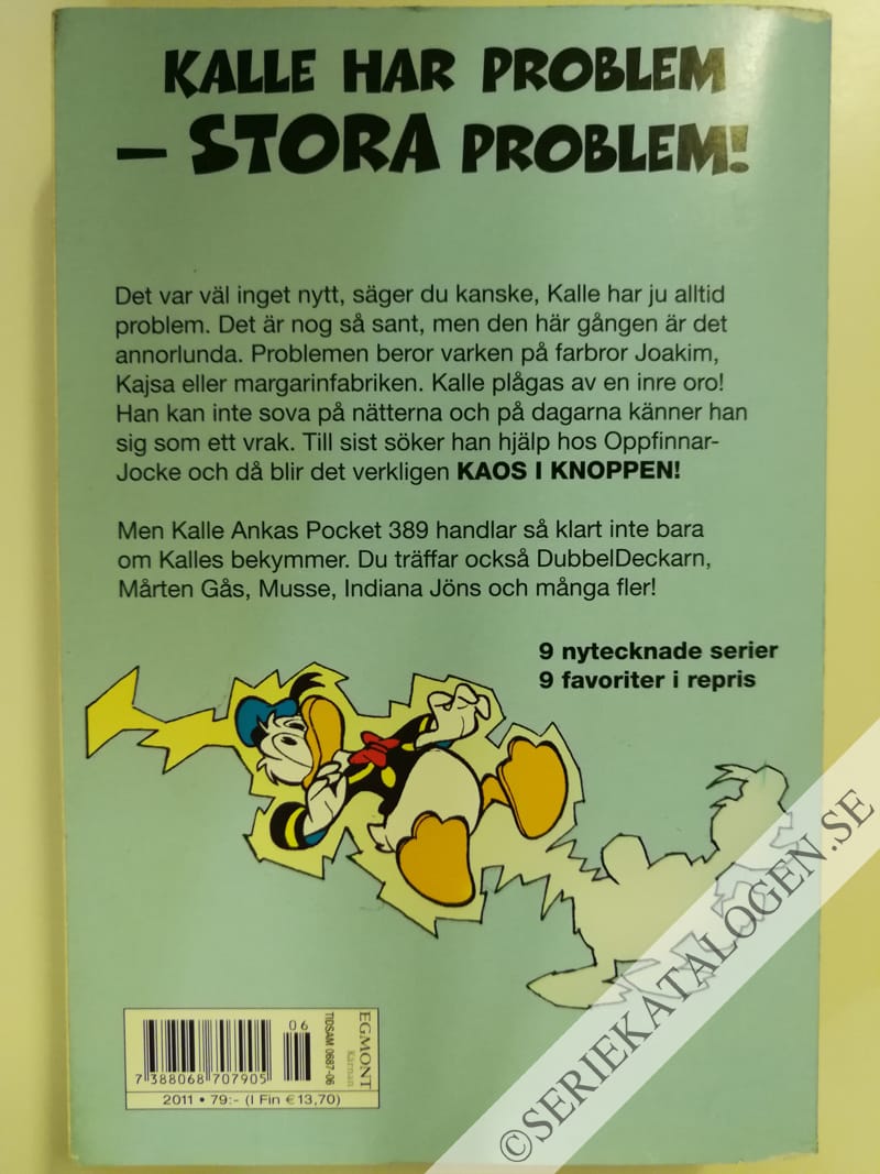 Baksida på Kaos i knoppen (2011)