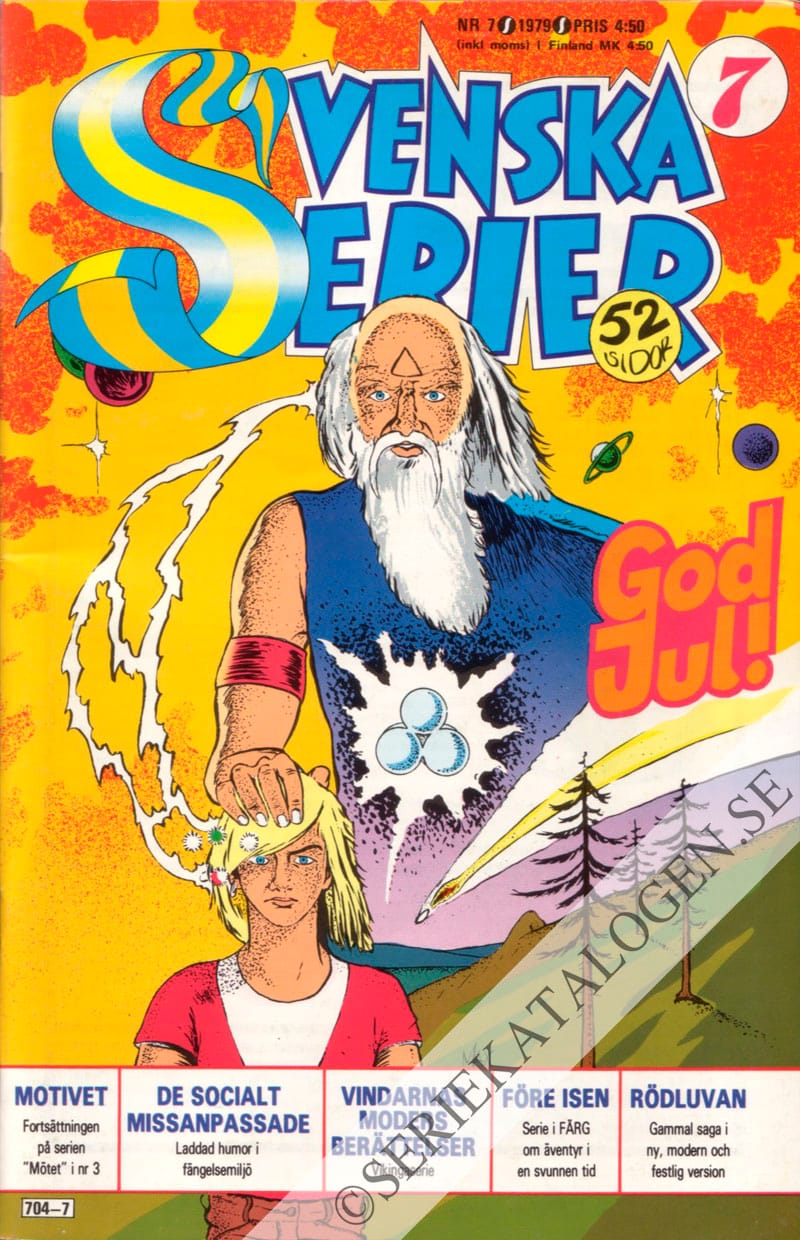 Framsida på Svenska serier #7 (1979)