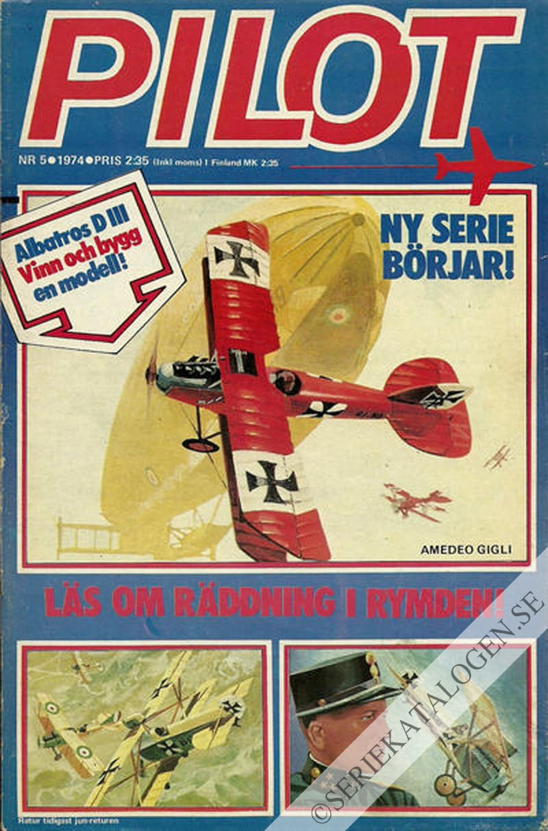 Framsida på Pilot-22 #5 (1974)