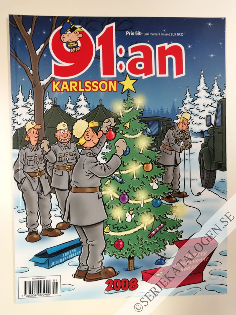 Framsida på 91:an Karlsson # (2008)