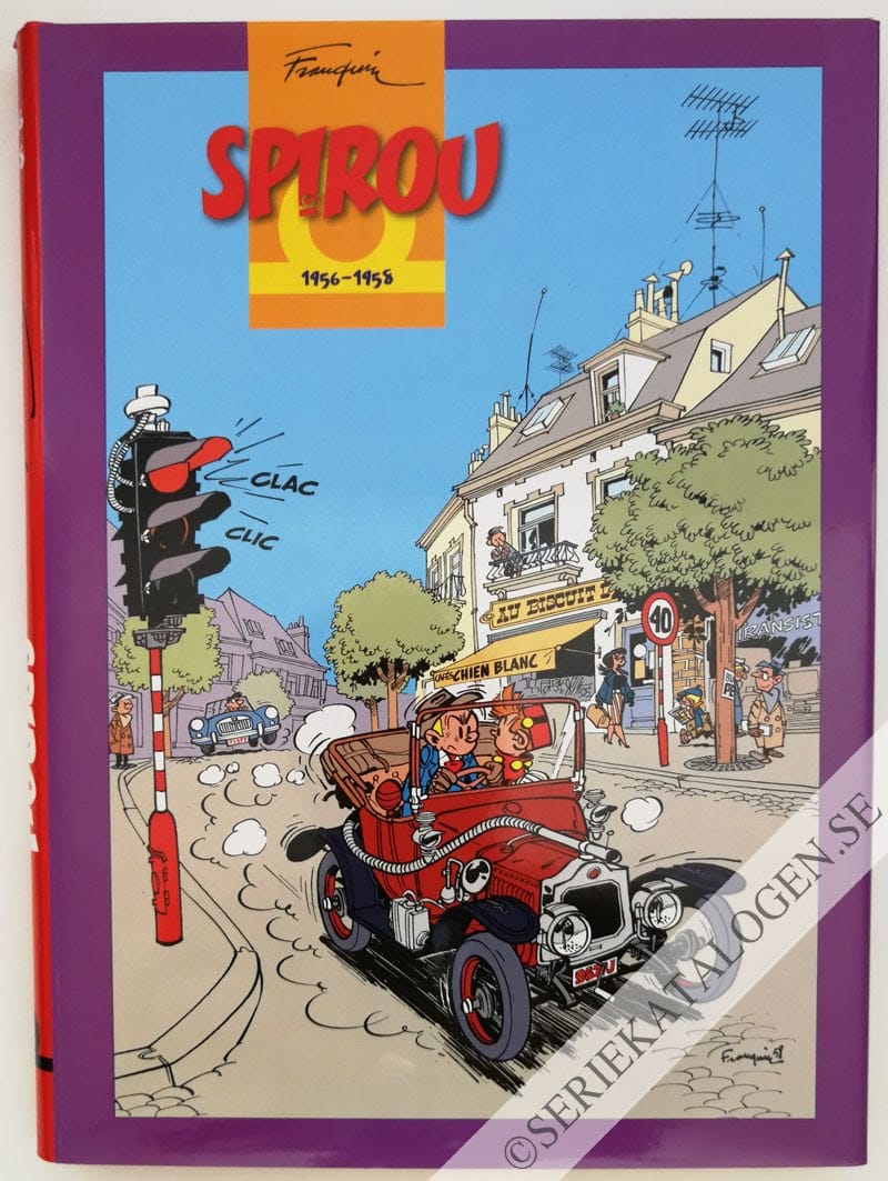 Framsida på Spirou 1956-1958 (2008)