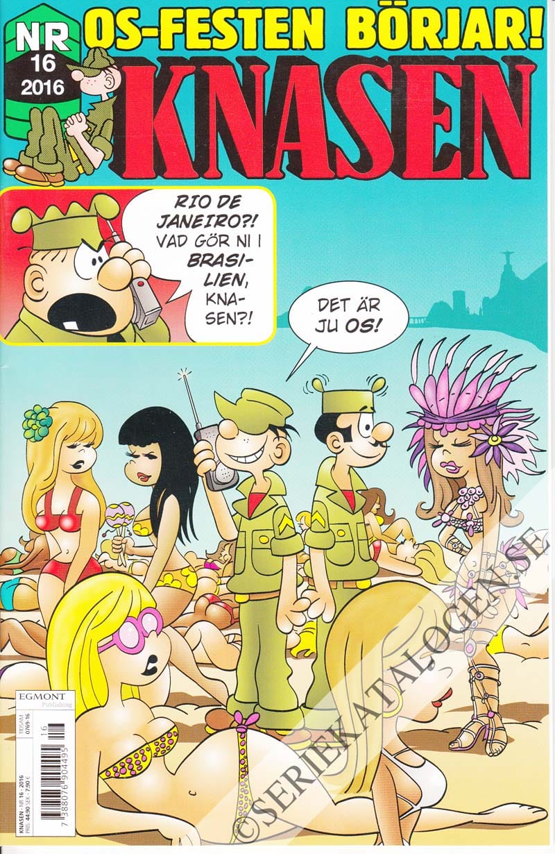 Framsida på Knasen #16 (2016)