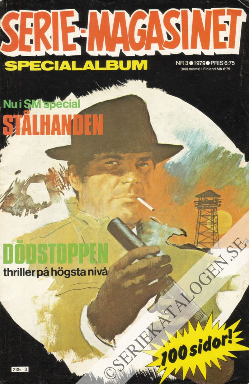 Framsida på Seriemagasinet specialalbum #3 (1979)