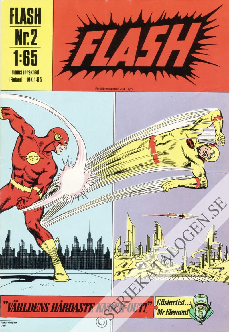 Framsida på Flash #2 (1971)