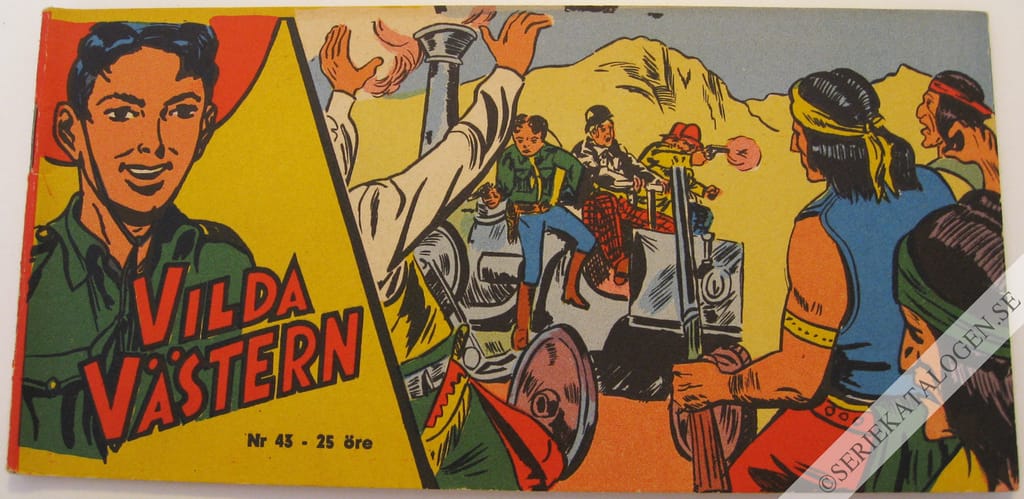 Framsida på Vilda Västern #43 (1959)