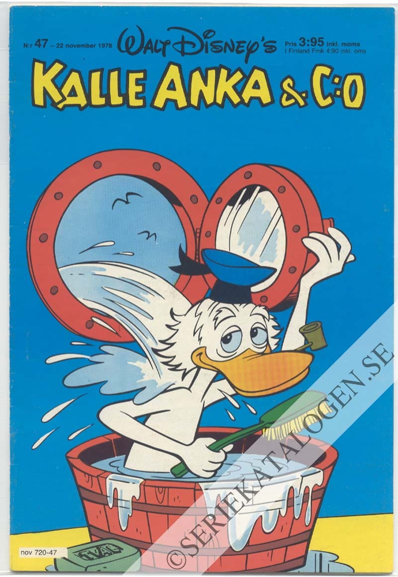 Framsida på Kalle Anka & C:o #47 (1978)