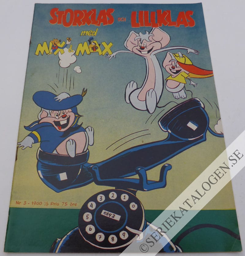 Framsida på Storklas och Lillklas #3 (1960)