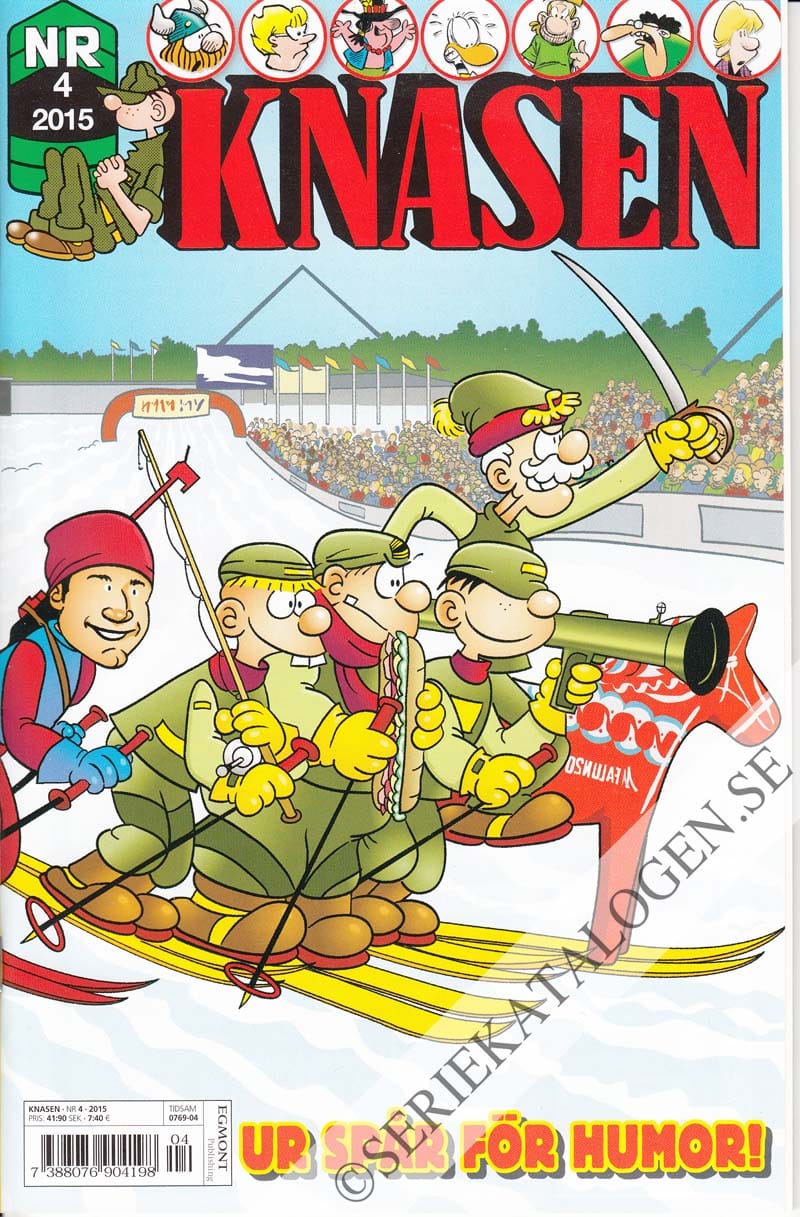 Framsida på Knasen #4 (2015)