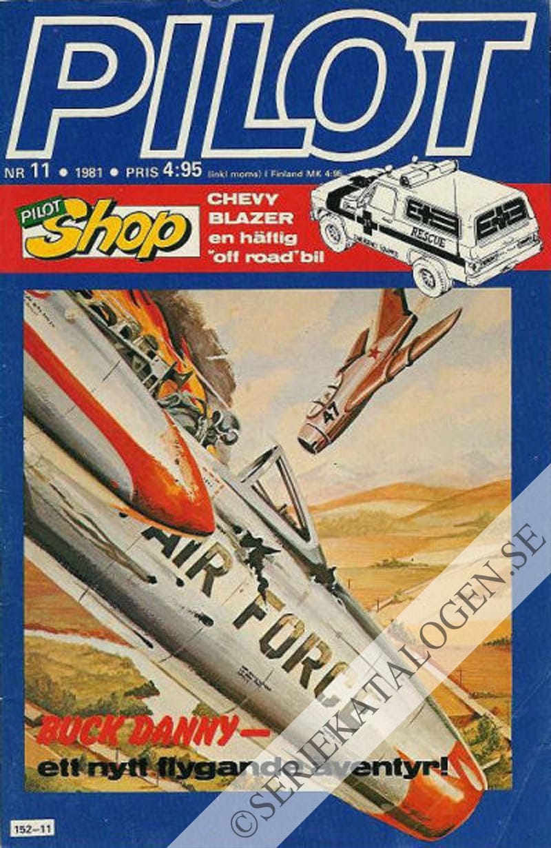 Framsida på Pilot-22 #11 (1981)