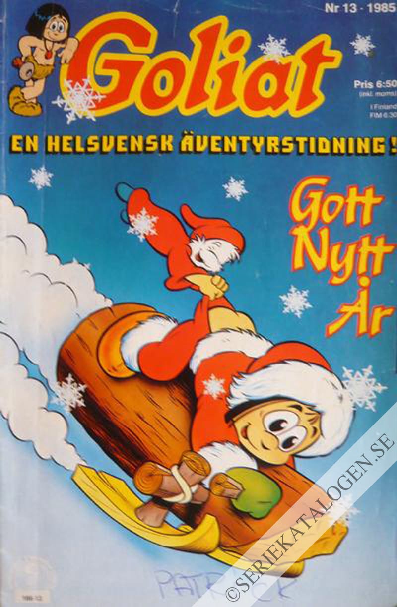 Framsida på Goliat #13 (1985)