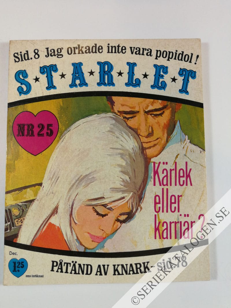 Framsida på Starlet #25 (1967)