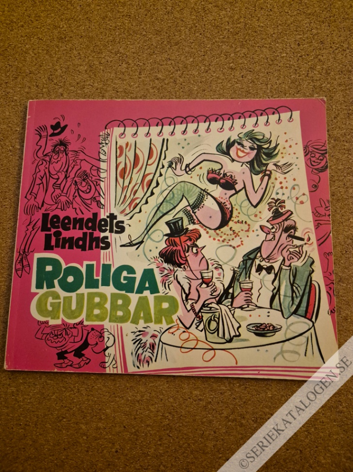 Framsida på Leendets Lindhs roliga gubbar # (1975)