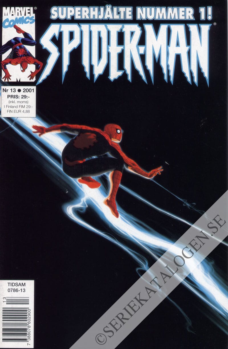 Framsida på Spider-Man #13 (2001)