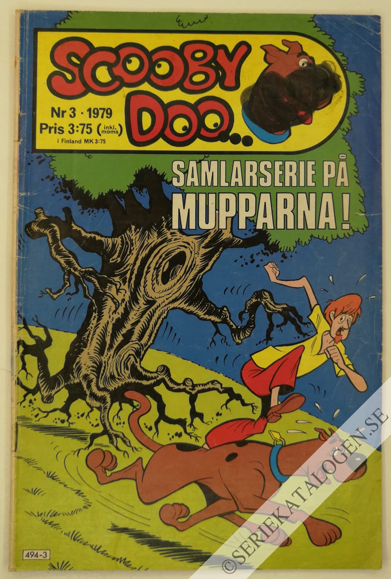 Framsida på Scooby Doo #3 (1979)