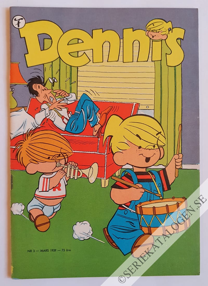 Framsida på Dennis #3 (1959)