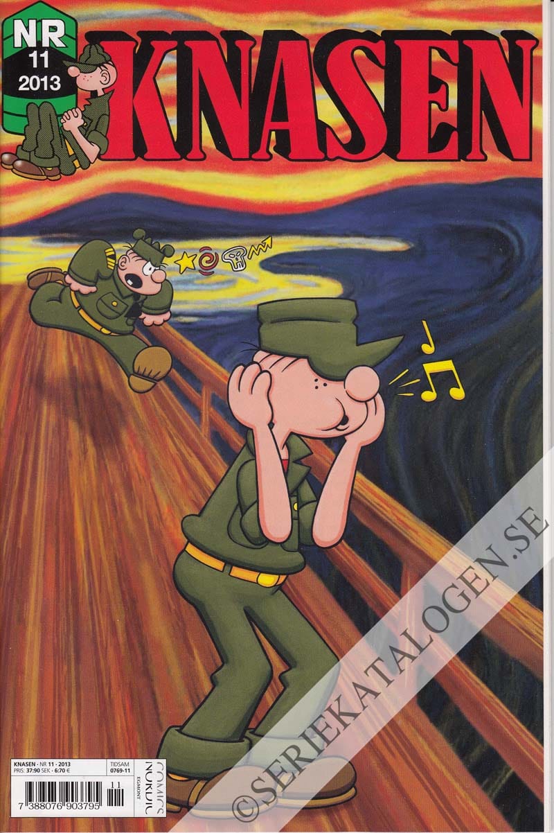 Framsida på Knasen #11 (2013)