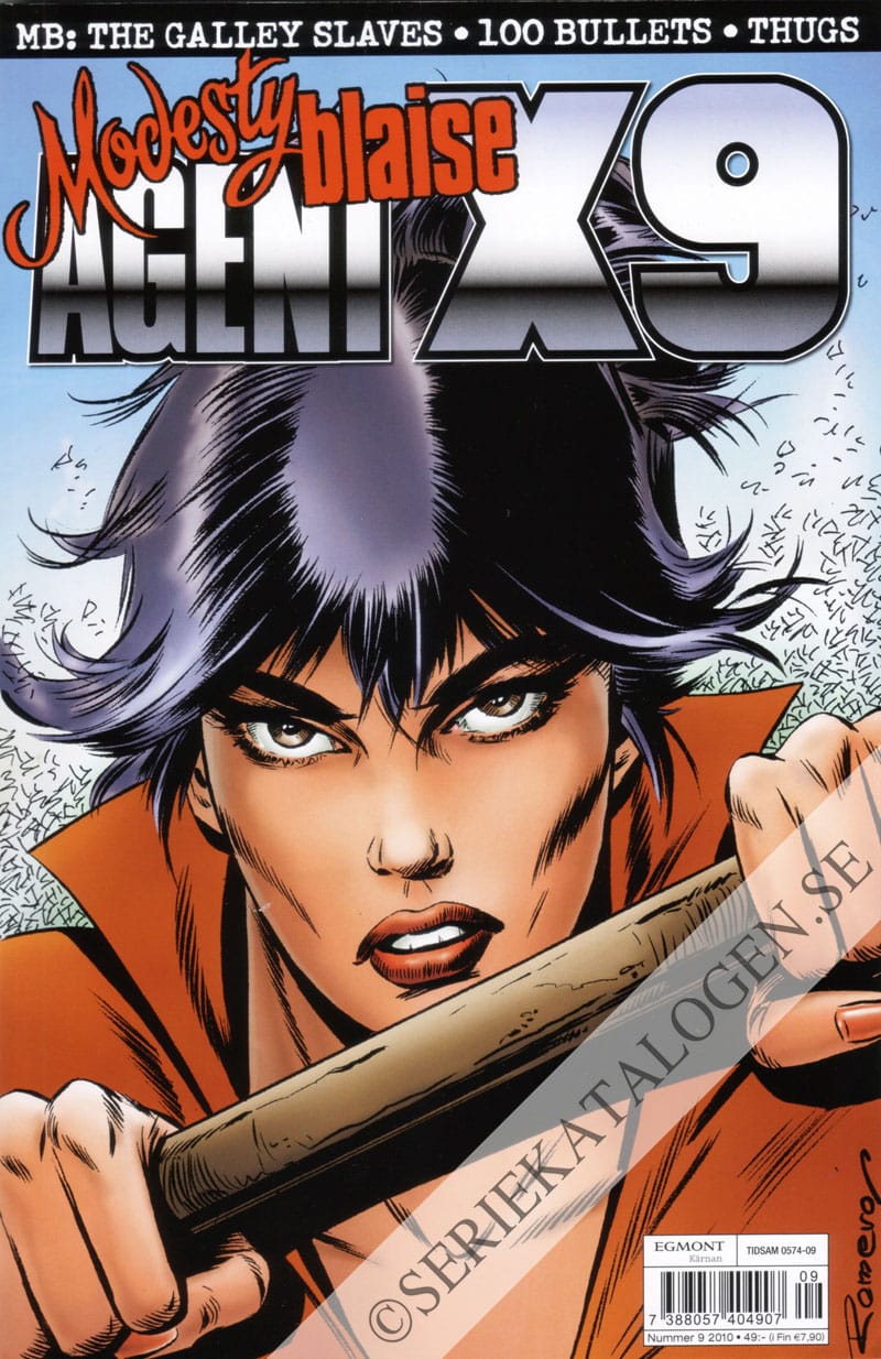Framsida på Agent X9 #9 (2010)
