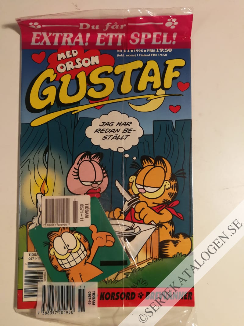 Framsida på Gustaf #11 (1996)