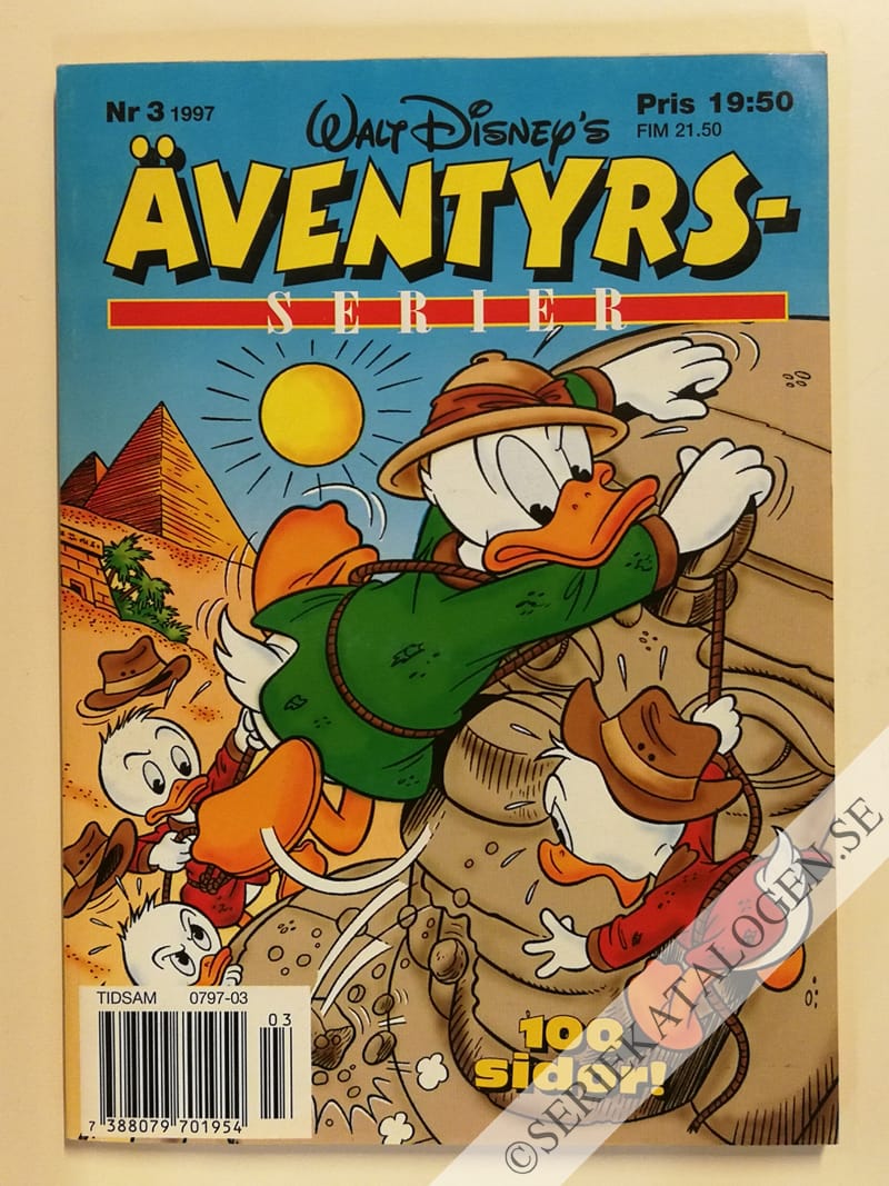 Framsida på Walt Disney's äventyrsserier #3 (1997)