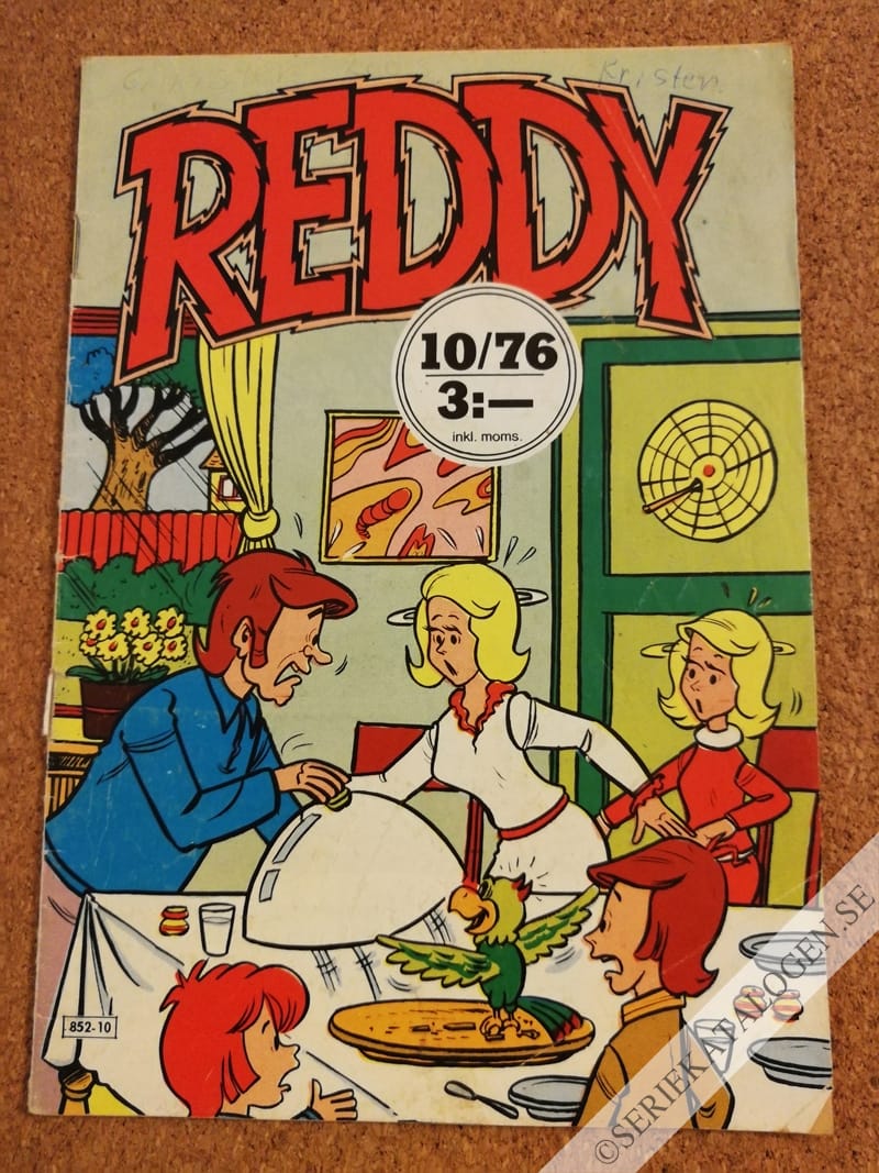 Framsida på Reddy #10 (1976)