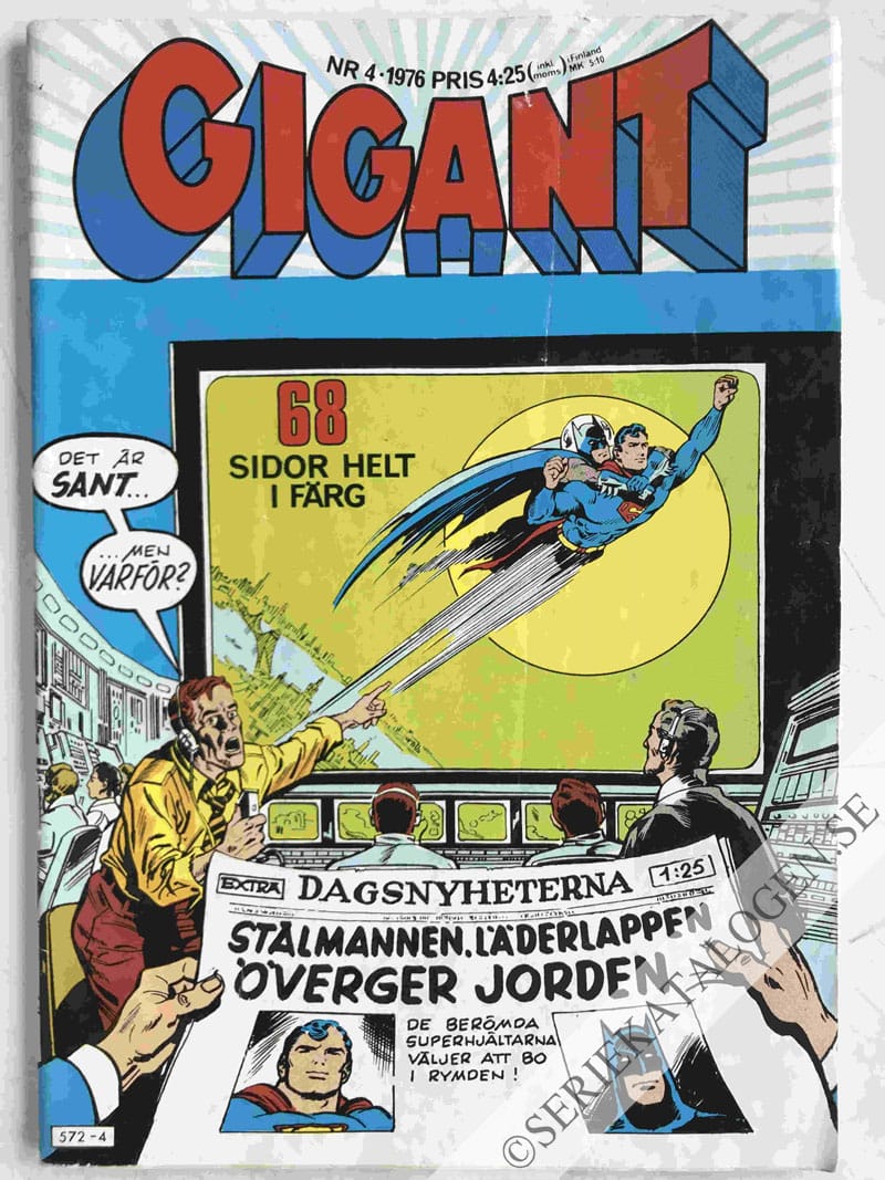 Framsida på Gigant #4 (1976)