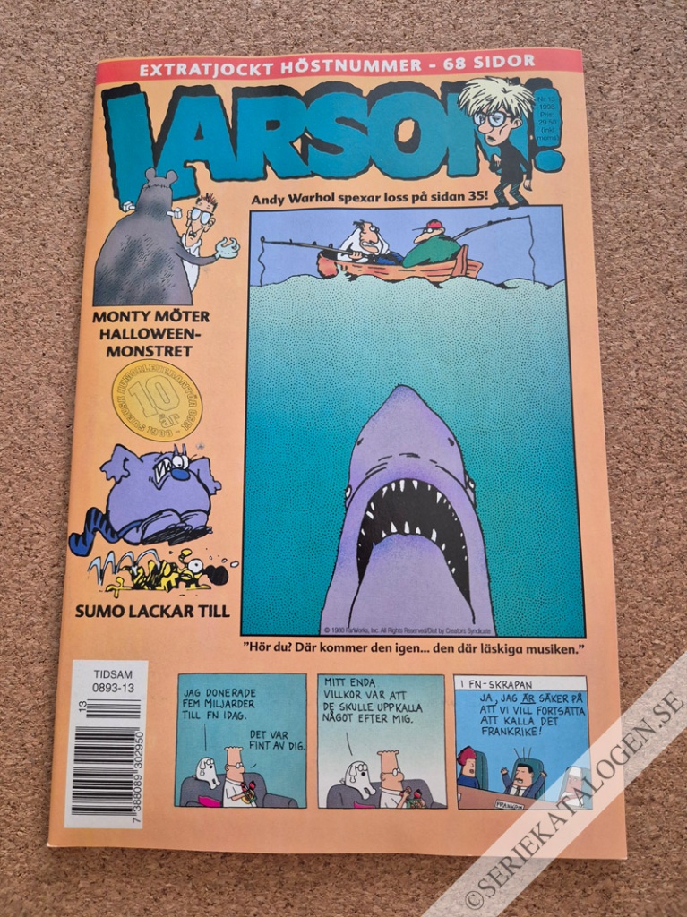 Framsida på Larson! #13 (1998)