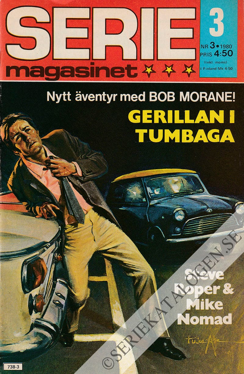 Framsida på Seriemagasinet #3 (1980)
