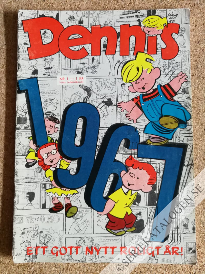 Framsida på Dennis #1 (1967)