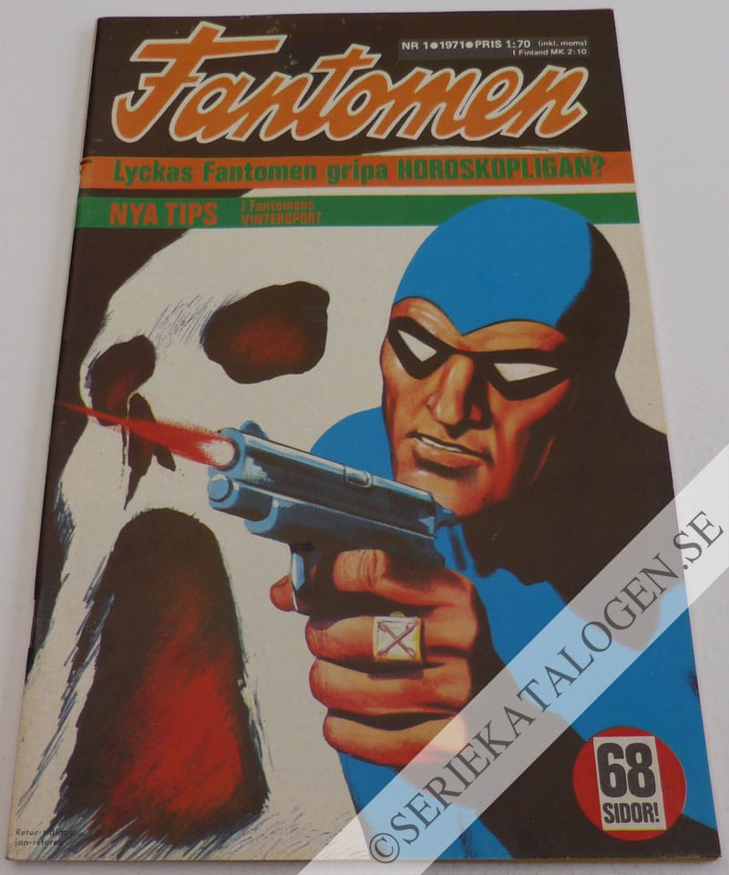 Framsida på Fantomen #1 (1971)