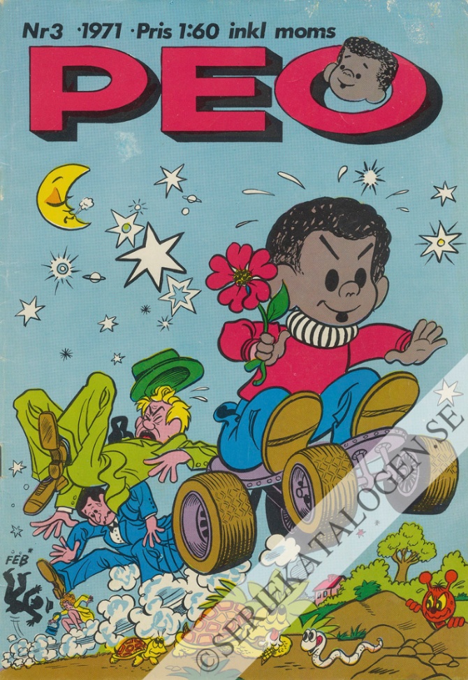 Framsida på Peo #3 (1971)