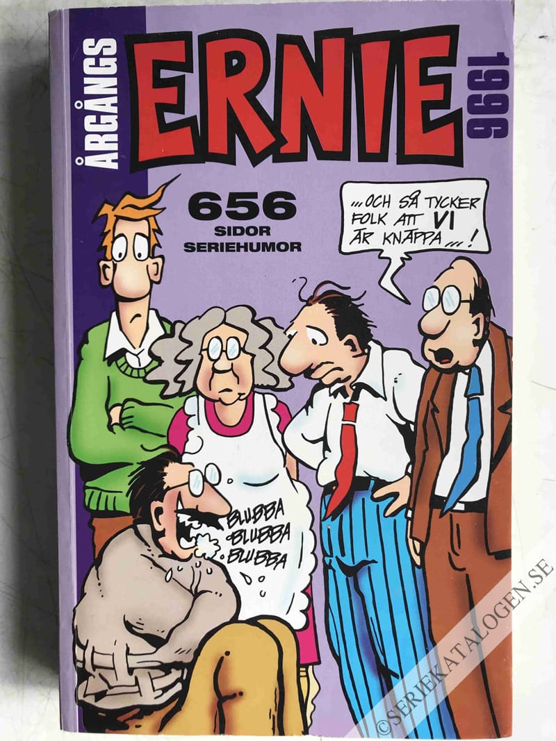 Framsida på Årgångs-Ernie Årgångssamling 1996 (1997)