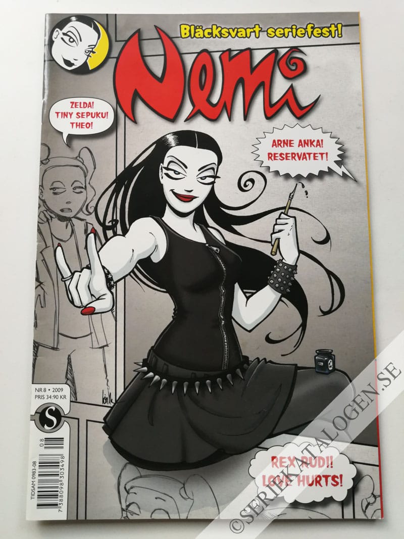 Framsida på Nemi #8 (2009)