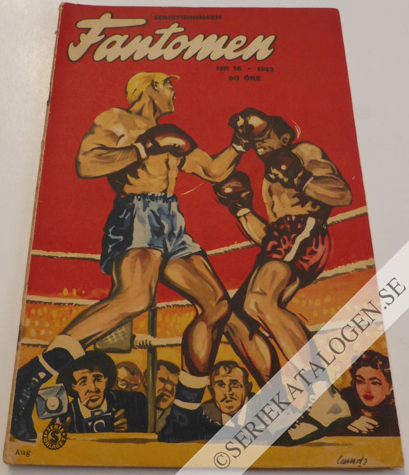 Framsida på Fantomen #16 (1952)
