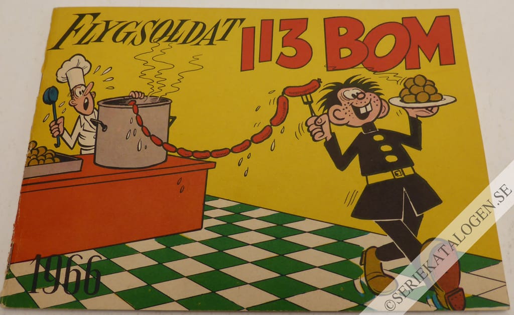 Framsida på Flygsoldat 113 Bom # (1965)