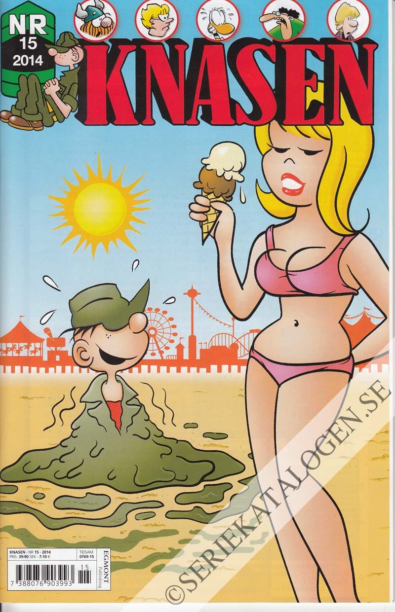 Framsida på Knasen #15 (2014)