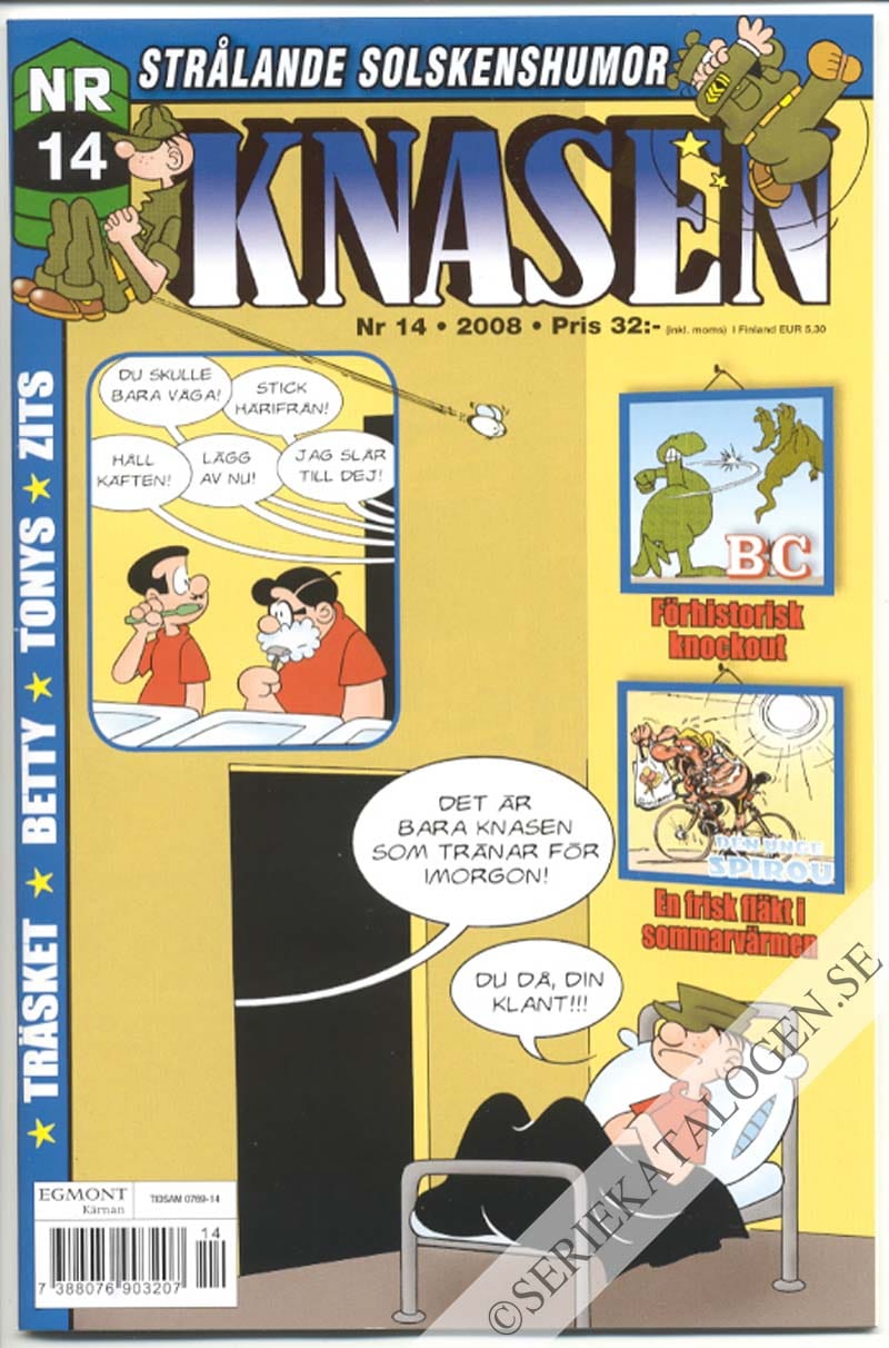 Framsida på Knasen #14 (2008)