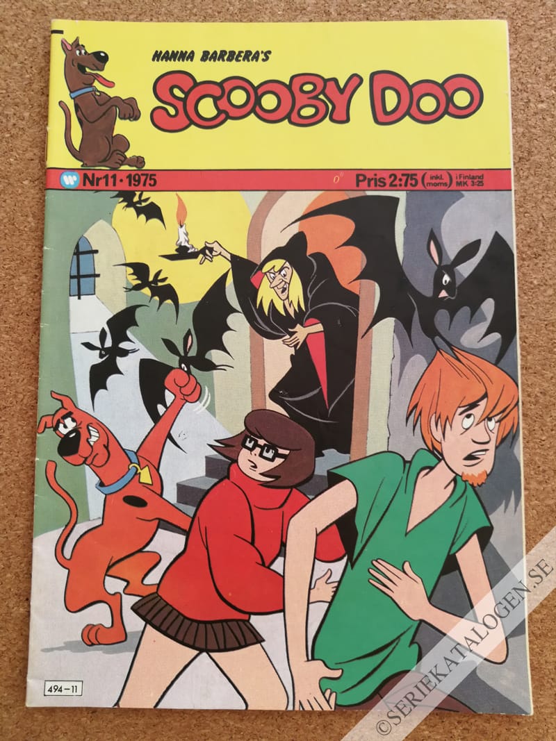 Framsida på Scooby Doo #11 (1975)