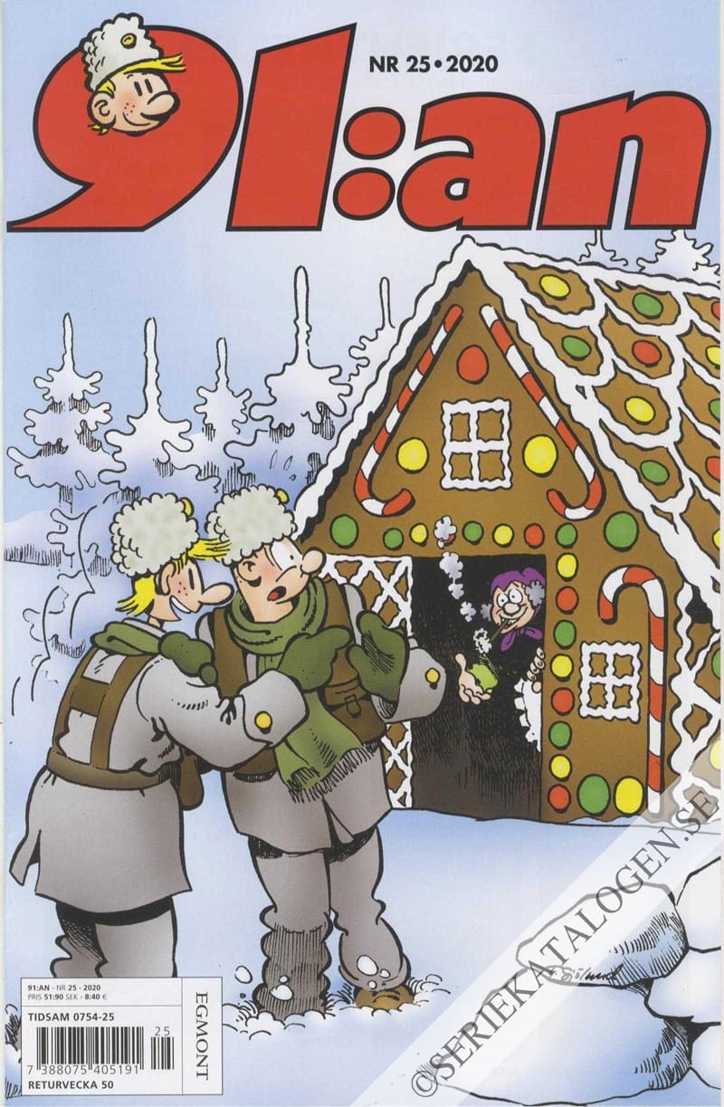 Framsida på 91:an #25 (2020)