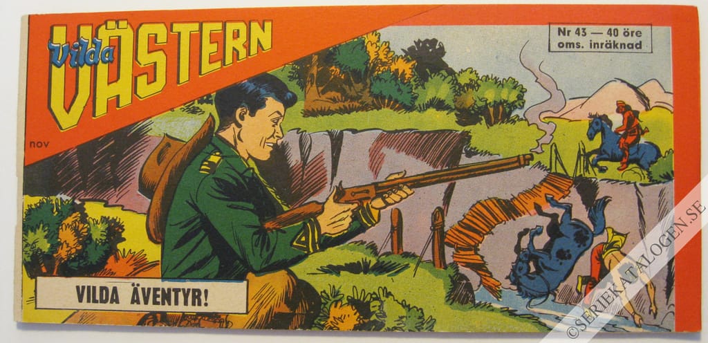 Framsida på Vilda Västern #43 (1965)