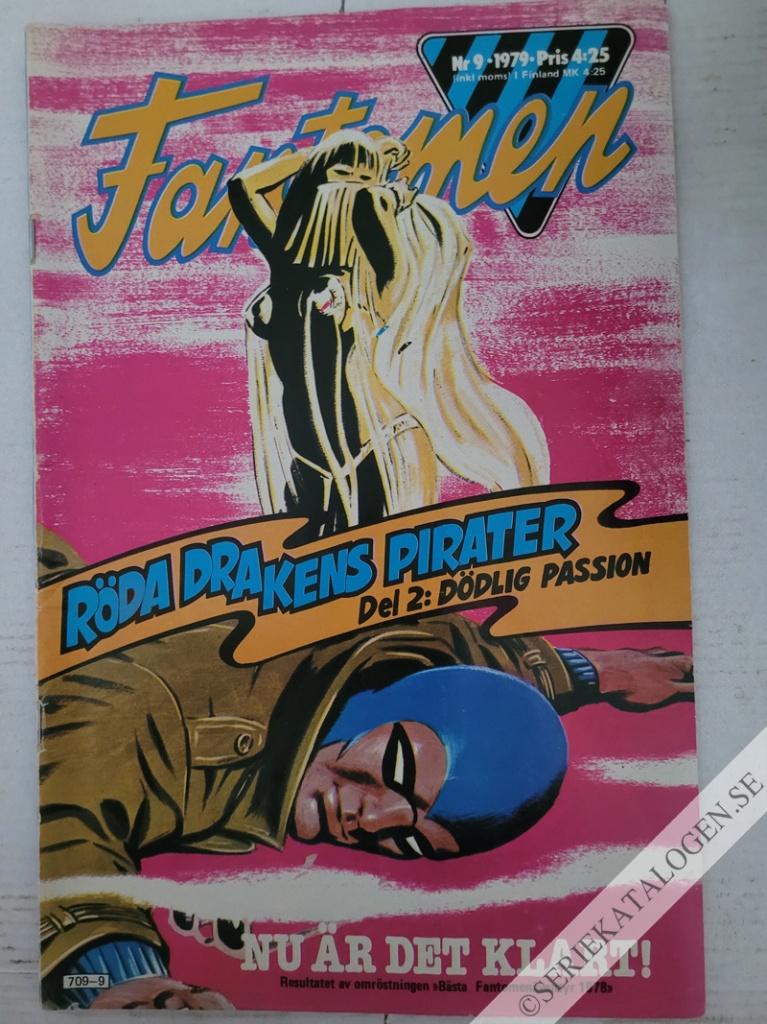 Framsida på Fantomen #9 (1979)