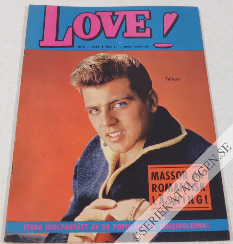 Framsida på Love! #5 (1962)