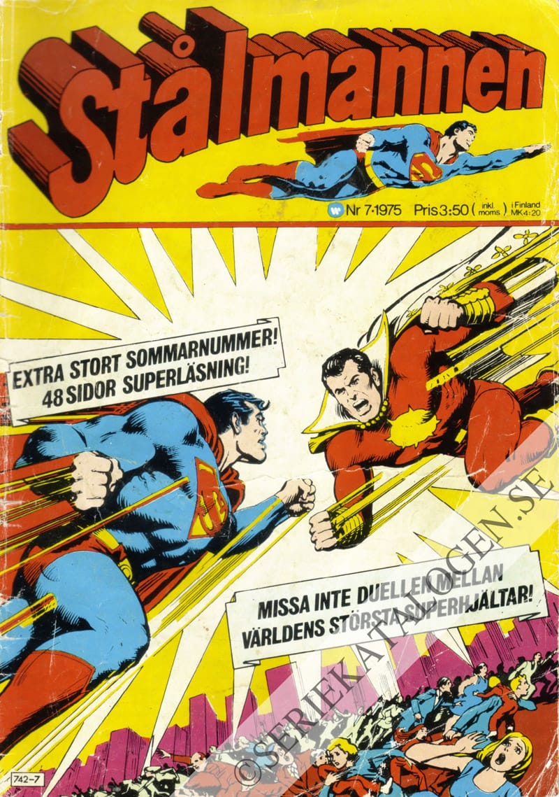 Framsida på Stålmannen #7 (1975)